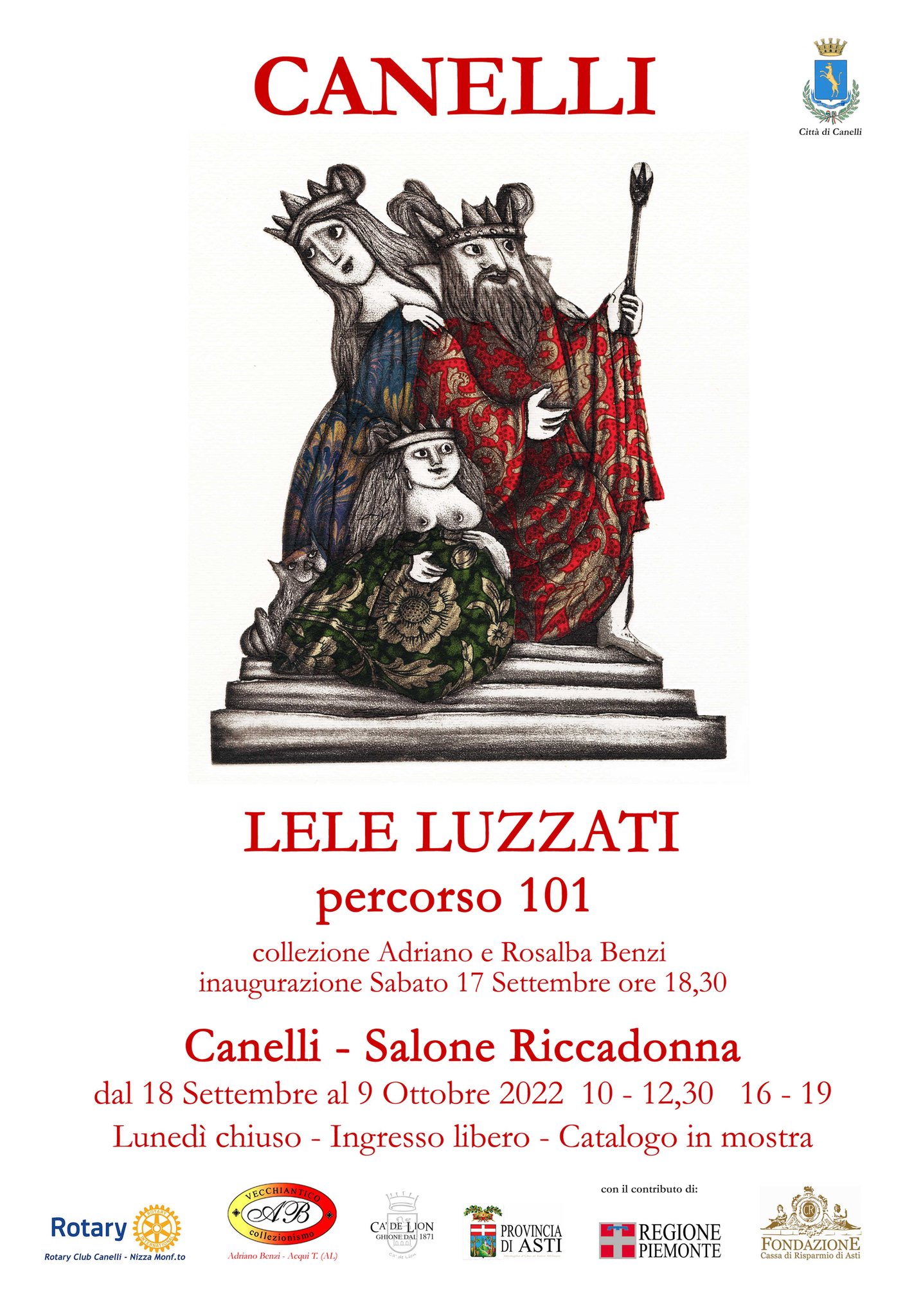 Canelli | Mostra "LELE LUZZATI percorso 101"