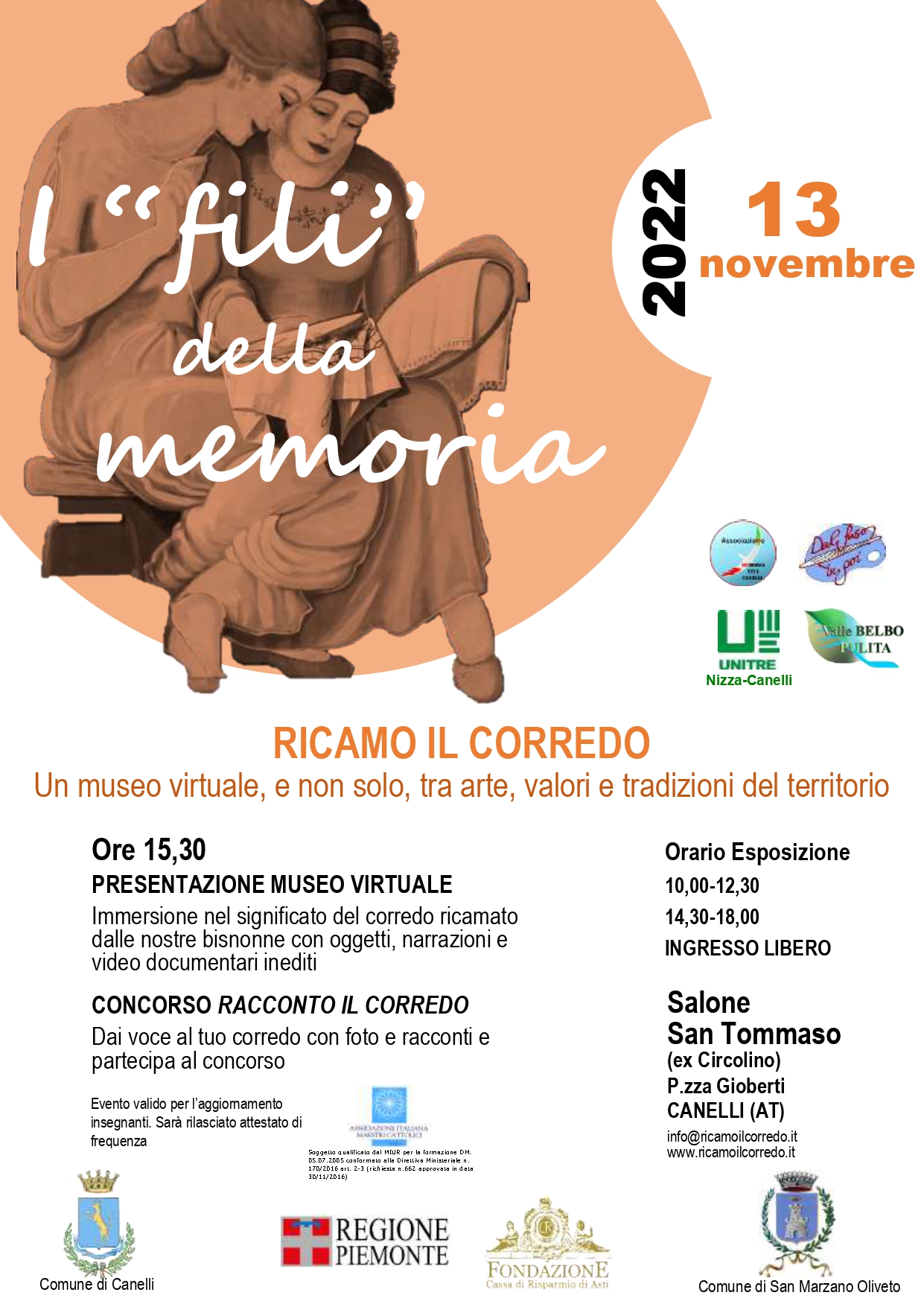 Canelli | Ricamo il corredo