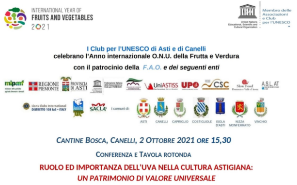 Canelli | Ruolo ed importanza dell'uva nella cultura astigiana: un patrimonio di valore universale