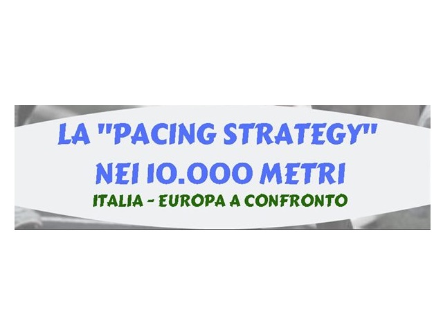 Canelli | Convegno tecnico "La "pacing strategy" nei 10.000 metri"